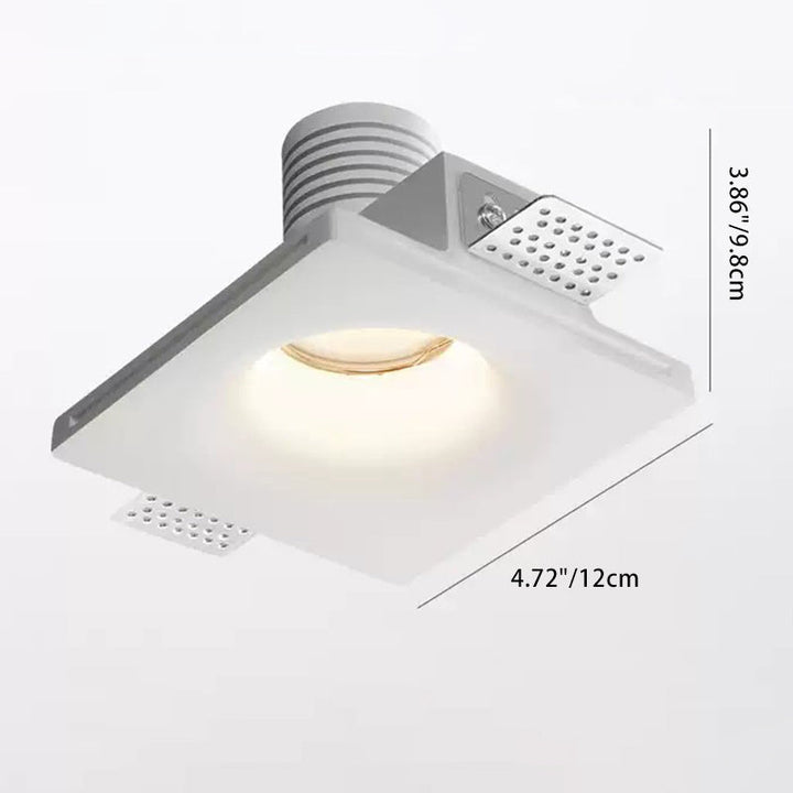 Minimalist Square Flush Mount Ceiling Light