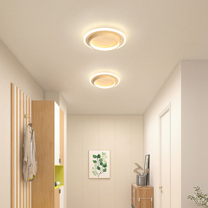 Nordic Square Acrylic LED Flush Mount Ceiling Light