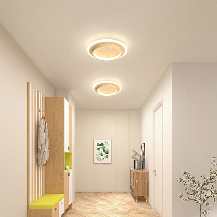 Nordic Square Acrylic LED Flush Mount Ceiling Light
