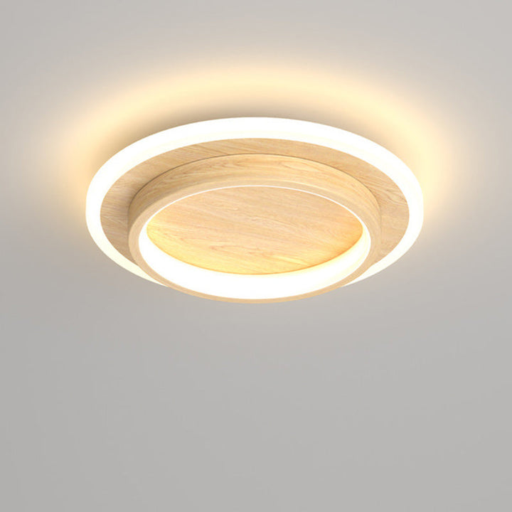 Nordic Square Acrylic LED Flush Mount Ceiling Light