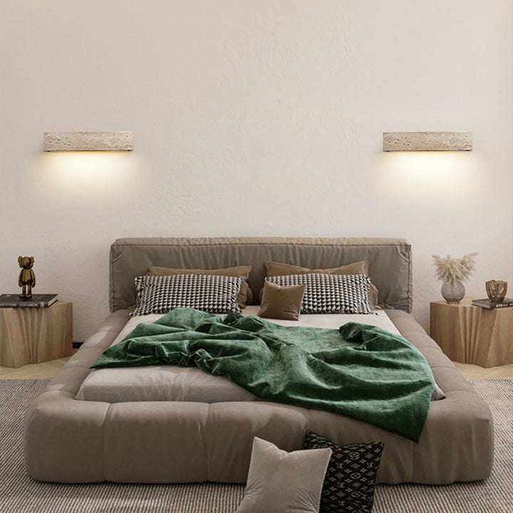 Contemporary Rectangular Waterproof LED Wall Sconce
