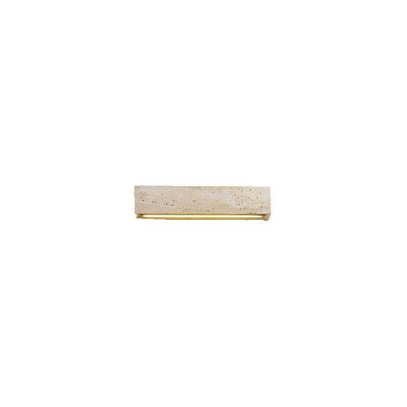 Contemporary Rectangular Waterproof LED Wall Sconce
