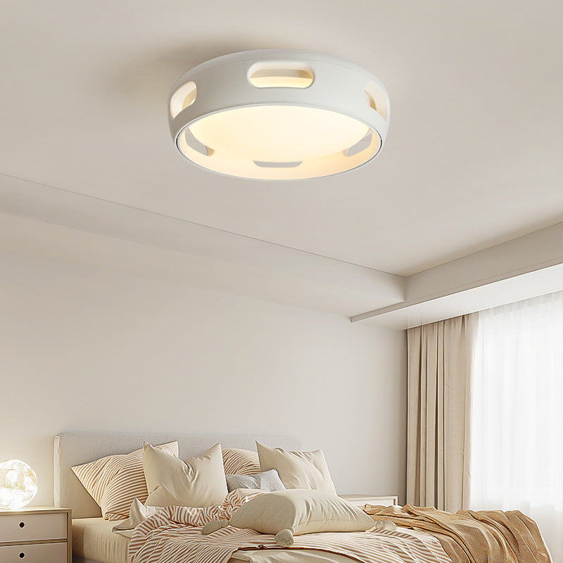 Contemporary Round Acrylic LED Ceiling Fan Light