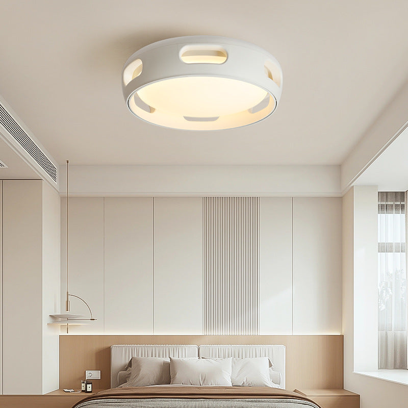 Contemporary Round Acrylic LED Ceiling Fan Light