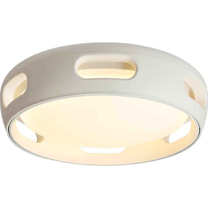 Contemporary Round Acrylic LED Ceiling Fan Light