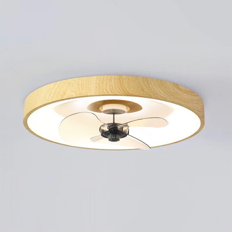Modern Round Acrylic LED Ceiling Fan Light