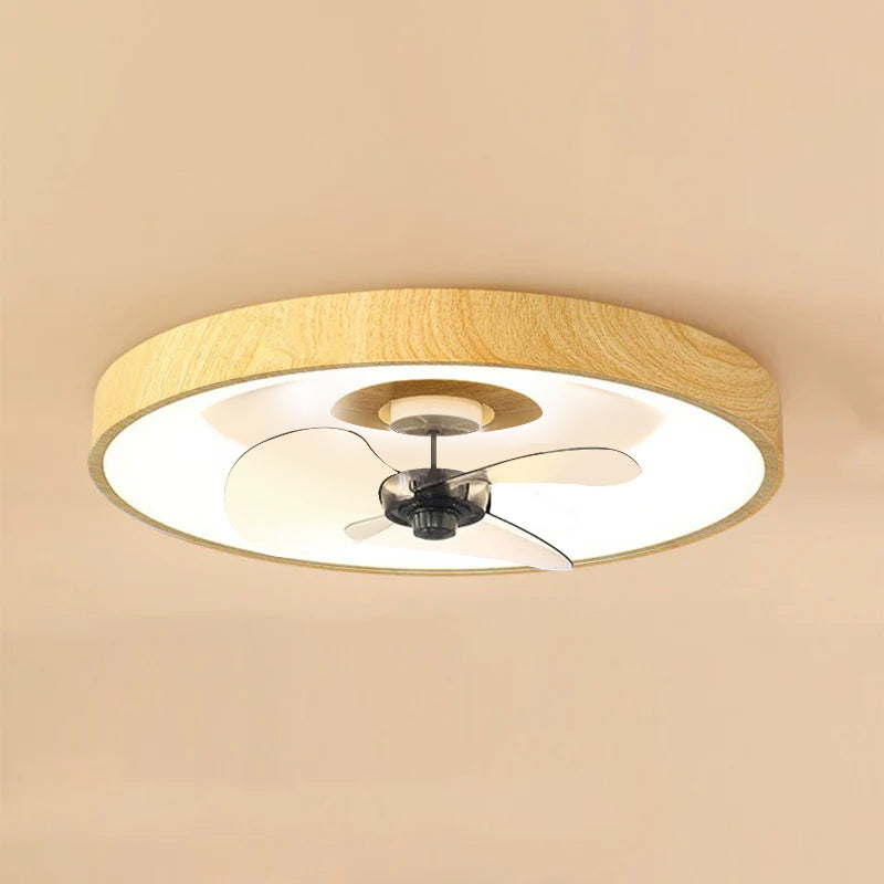 Modern Round Acrylic LED Ceiling Fan Light