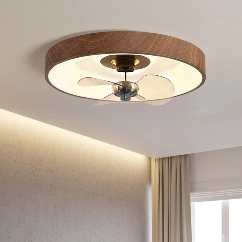 Modern Round Acrylic LED Ceiling Fan Light