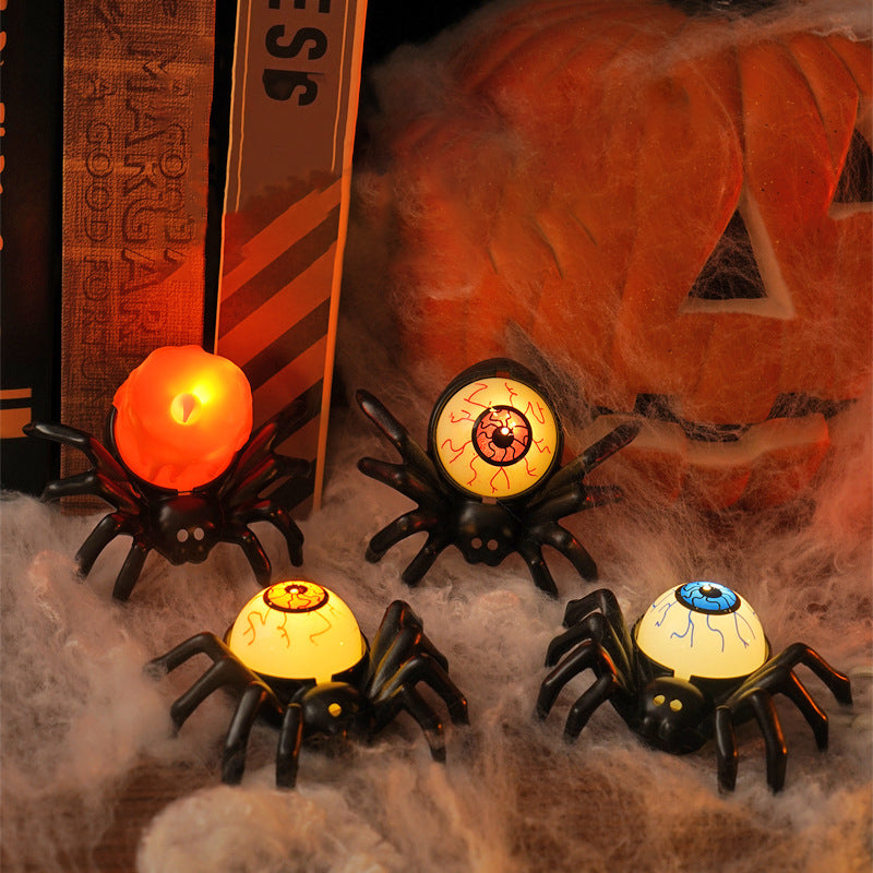 Spider &amp; Skull Eye LED Night Light