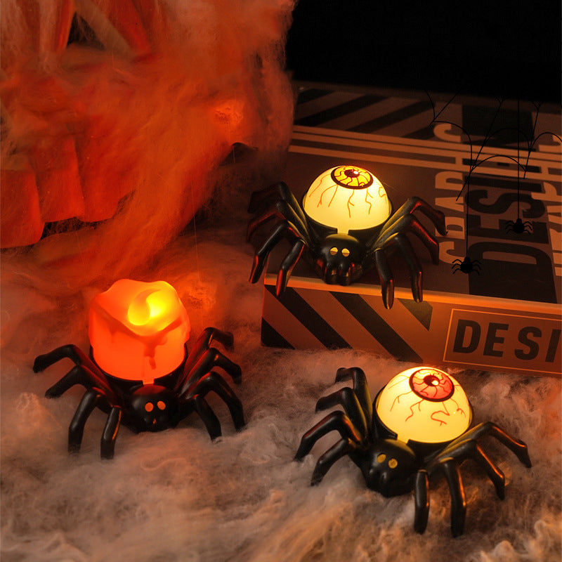 Spider &amp; Skull Eye LED Night Light