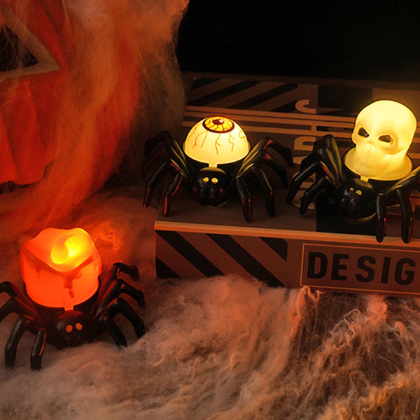 Spider &amp; Skull Eye LED Night Light