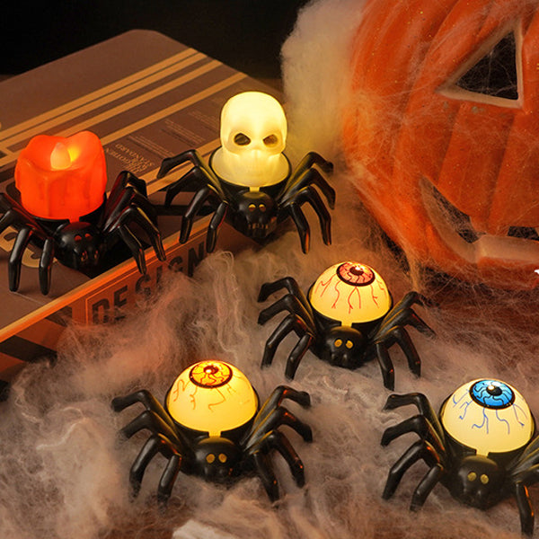 Spider &amp; Skull Eye LED Night Light