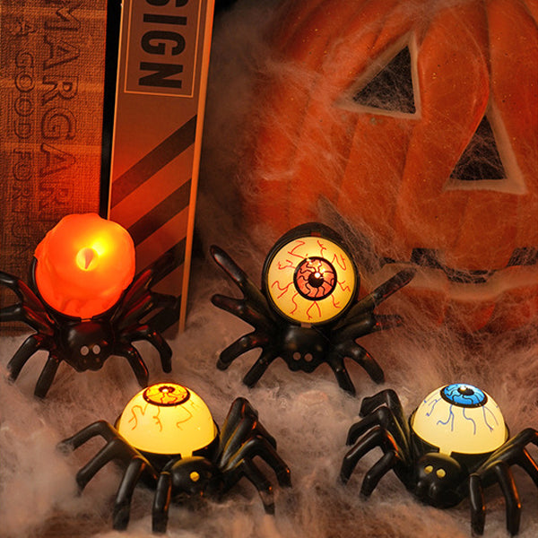 Spider &amp; Skull Eye LED Night Light