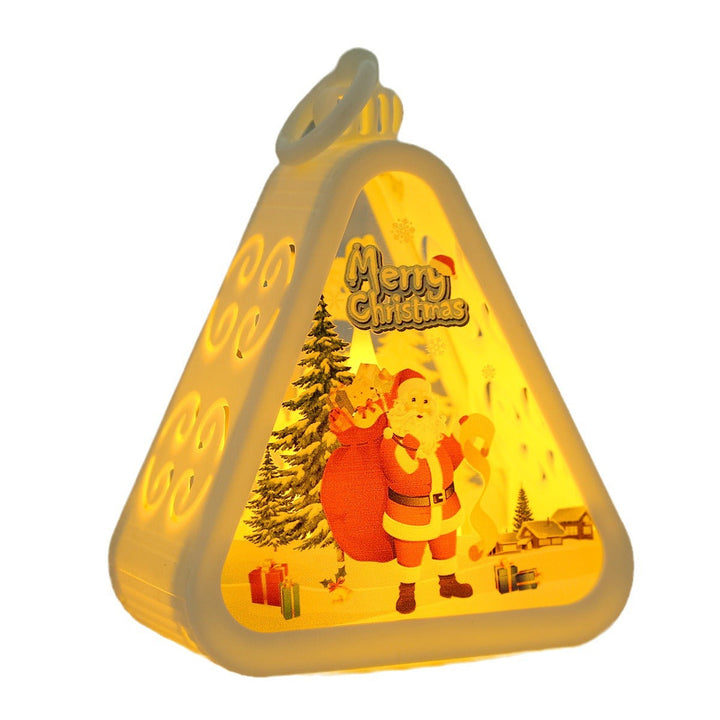 Santa Snowman Deer Tree LED Lamp