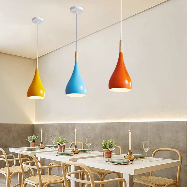 Contemporary Aluminum Pendant Light
