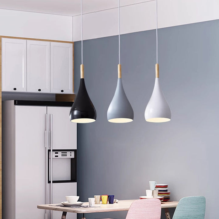 Contemporary Aluminum Pendant Light