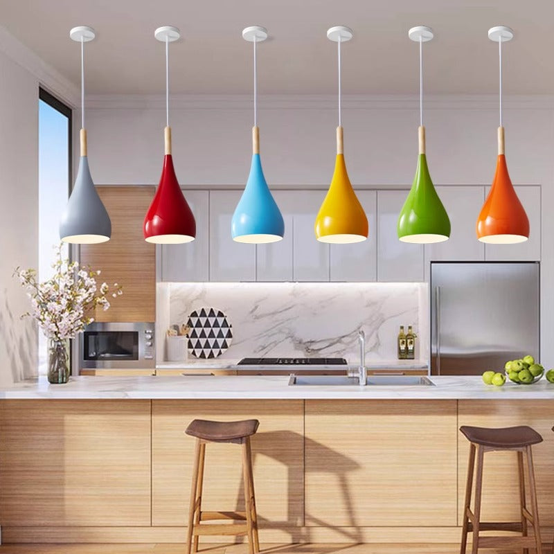 Contemporary Aluminum Pendant Light