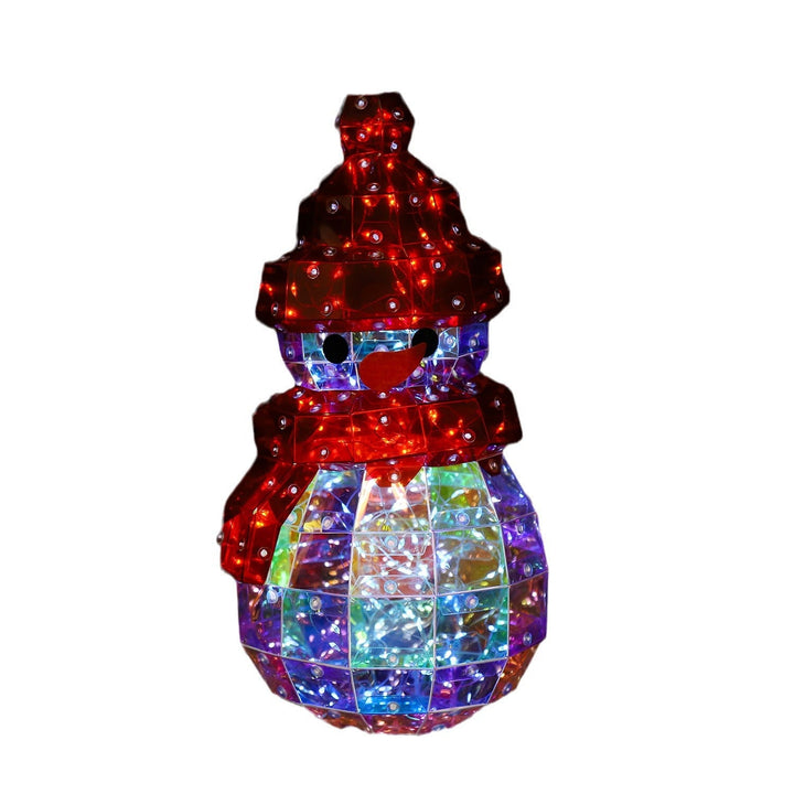 Laser Snowman LED Bedside Table Lamp