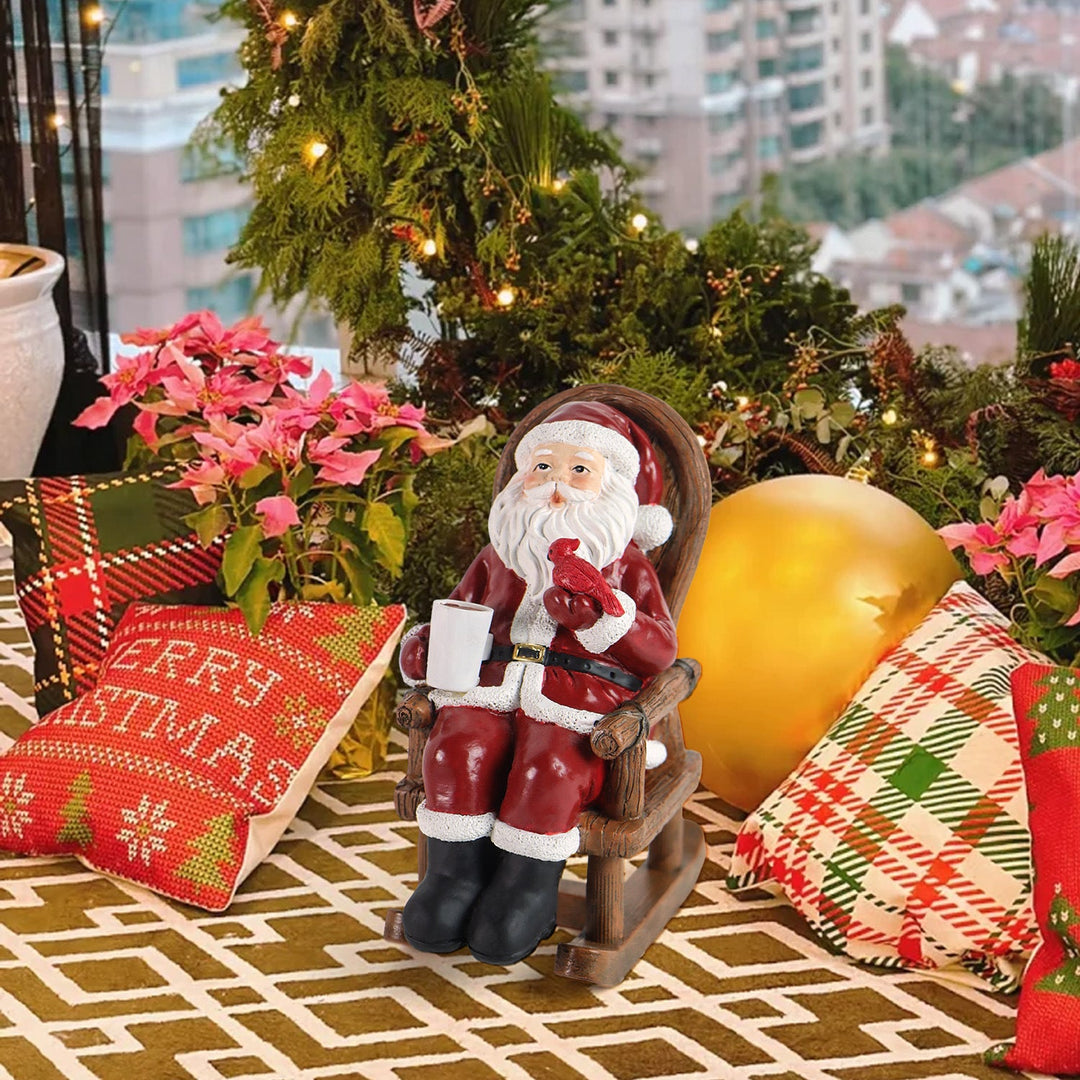 Solar Candle Santa LED Night Light