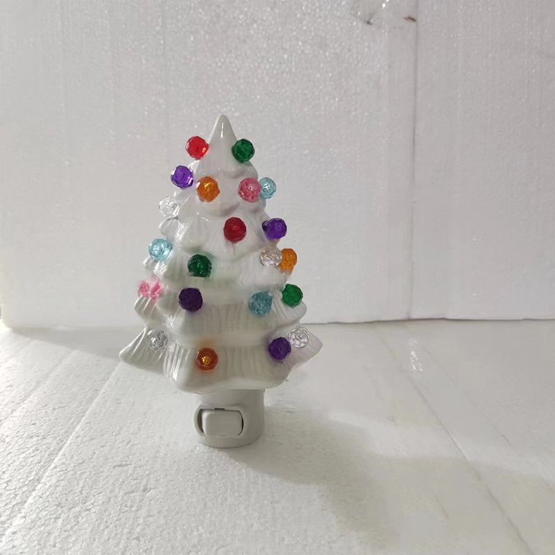 Resin Christmas Tree Socket Wall Sconce