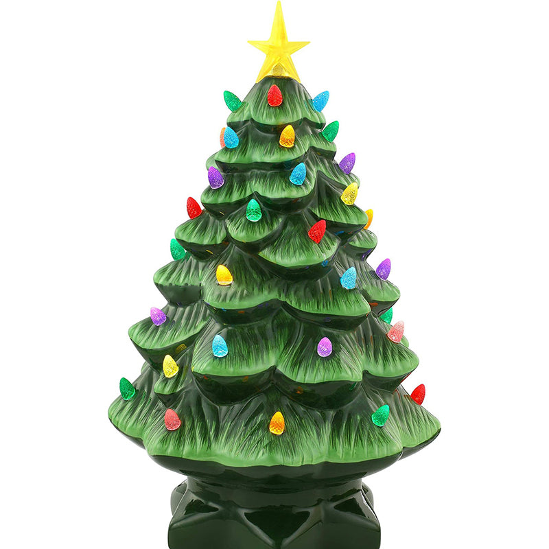 Resin Christmas Tree Socket Wall Sconce