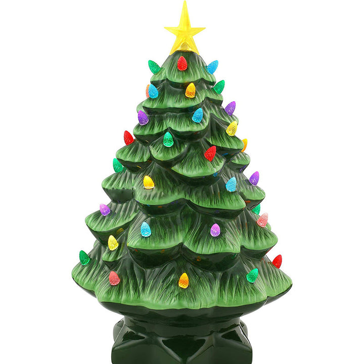 Resin Christmas Tree Socket Wall Sconce