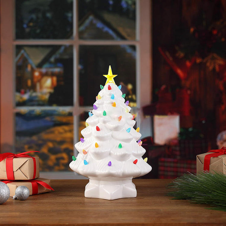 Resin Christmas Tree Socket Wall Sconce