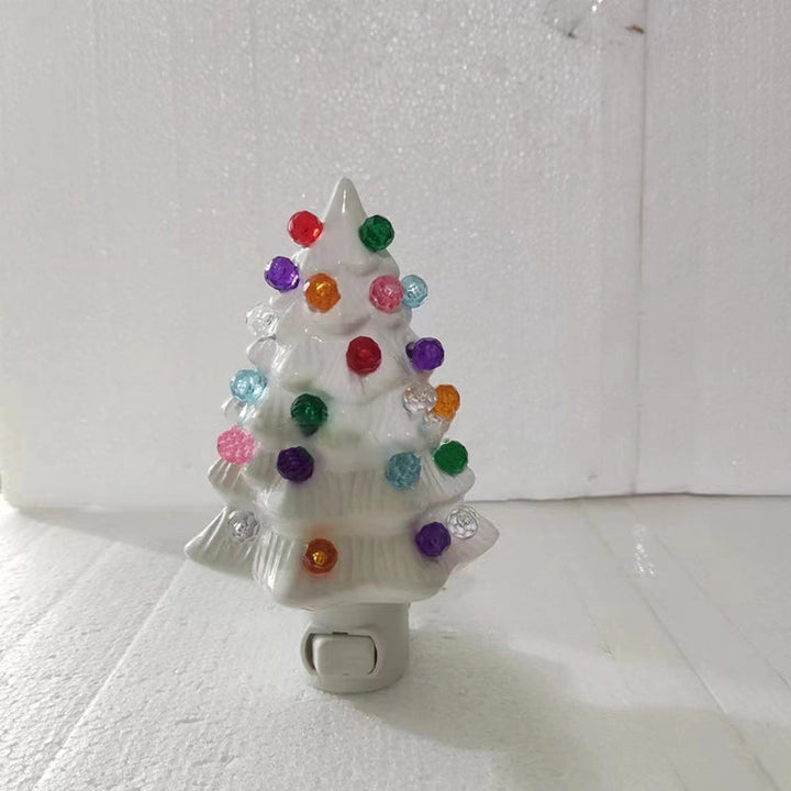 Resin Christmas Tree Socket Wall Sconce