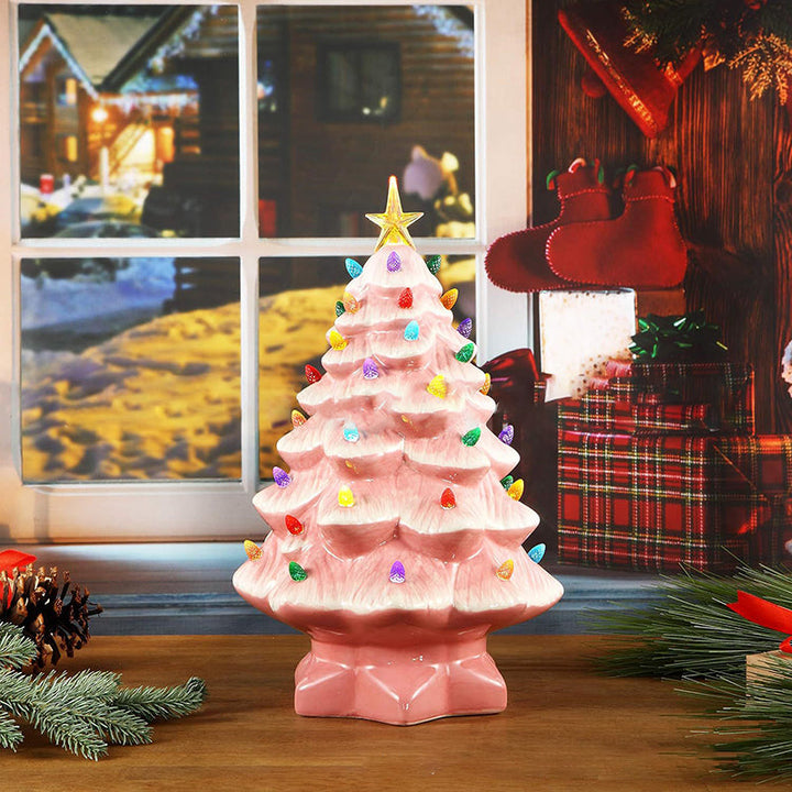 Resin Christmas Tree Socket Wall Sconce