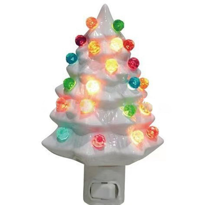 Resin Christmas Tree Socket Wall Sconce