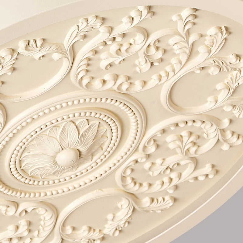Traditional Flower Acrylic LED Flush Mount Ceiling Light
