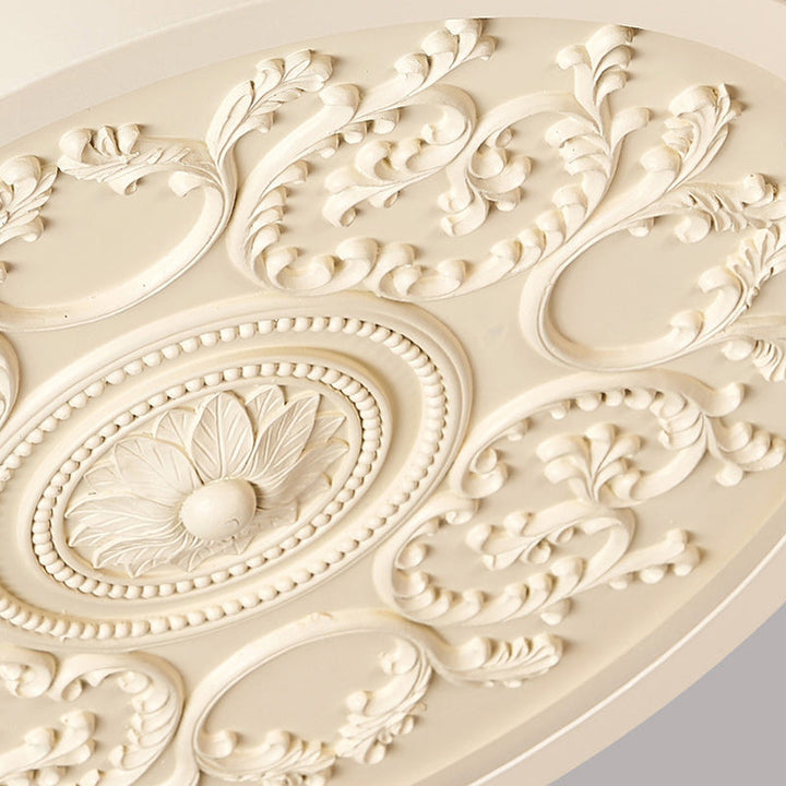 Traditional Flower Acrylic LED Flush Mount Ceiling Light