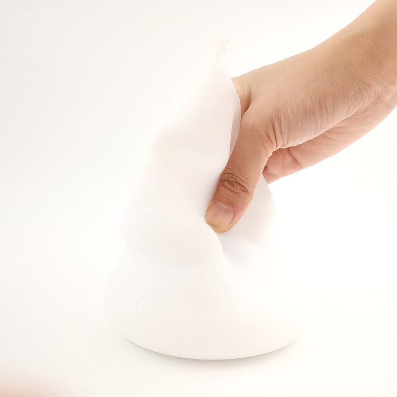 Rechargeable Bell Snow Tree LED Table Lamp