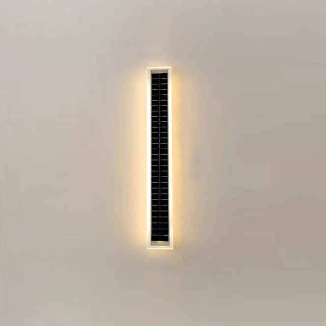 Modern Wave Aluminum Waterproof LED Wall Sconce