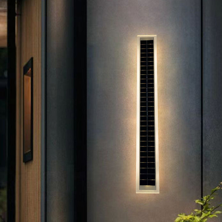 Modern Wave Aluminum Waterproof LED Wall Sconce