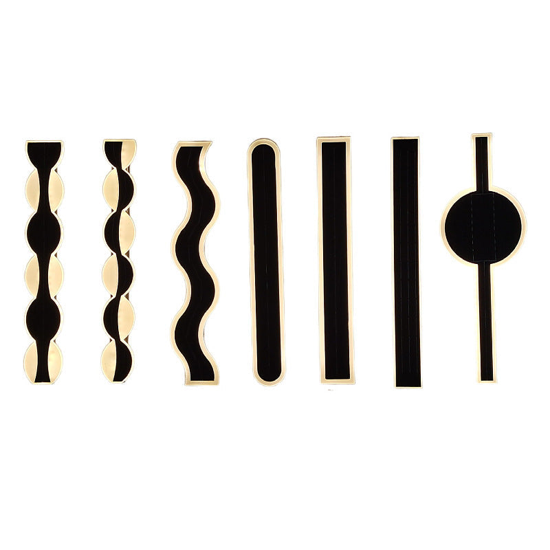 Modern Wave Aluminum Waterproof LED Wall Sconce