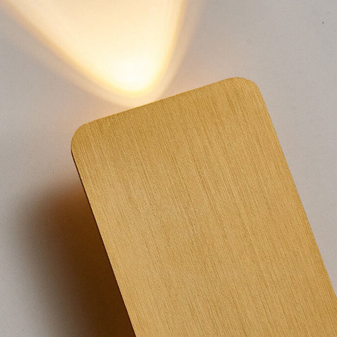 Minimalist Rectangular Aluminum 2-Light LED Wall Sconce