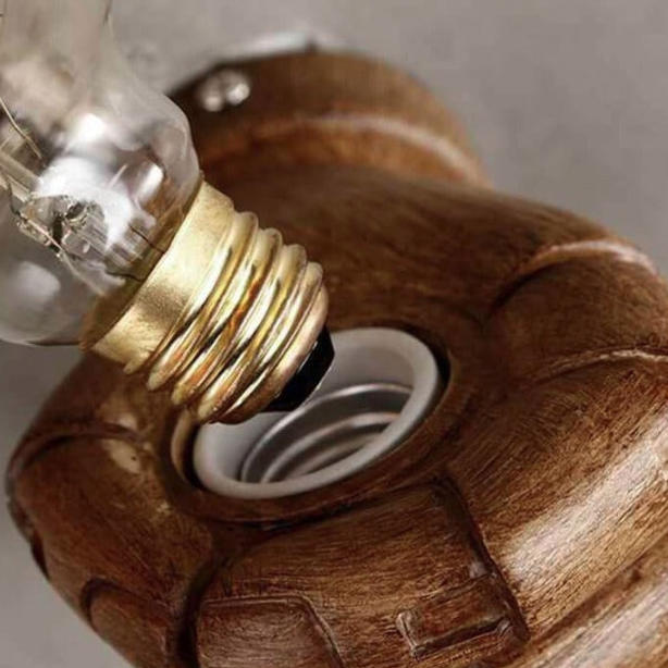 Industrial Contemporary Resin Wall Sconce