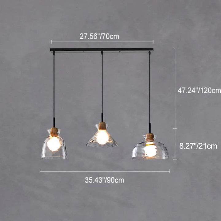 Minimalist Glass Pendant Light
