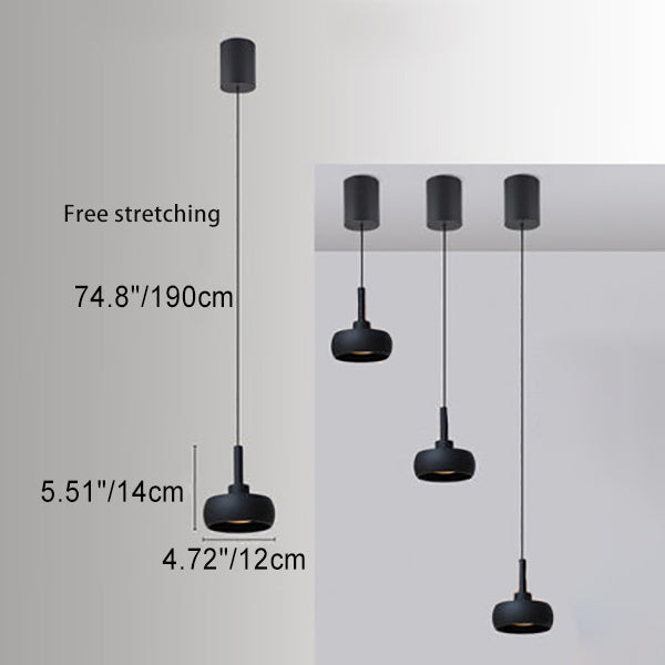Minimalist Dome Aluminum LED Pendant Light