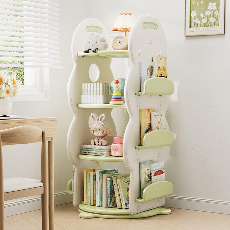Christmas Tree Rotatable Kids Bookshelf