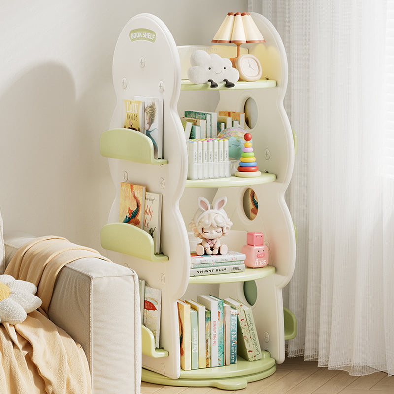 Christmas Tree Rotatable Kids Bookshelf