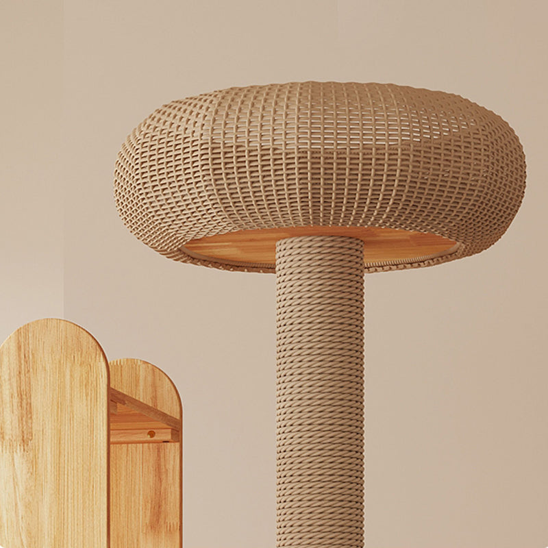 Cylindrical Multi-Functional Cat Tree
