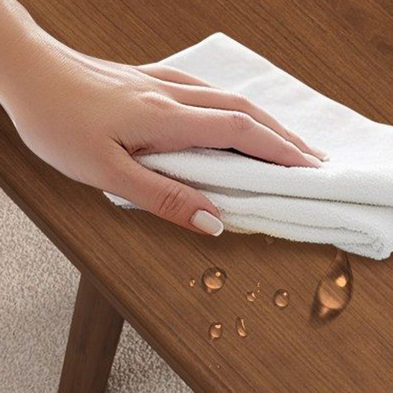 Contemporary Scandinavian Rectangular Multi-Layer Solid Wood Panel Plywood Drawer Beech Legs Coffee Table 2-Drawer For Living Room