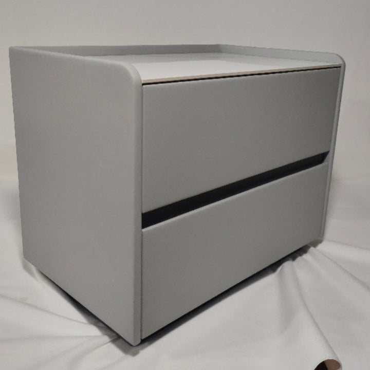 Minimalist Rectangular Solid Wood Nightstand