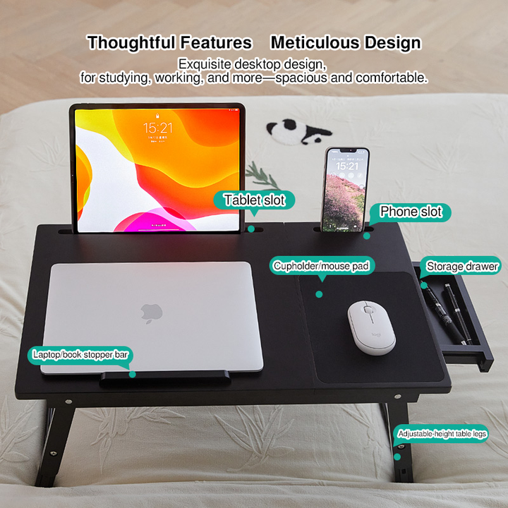 Bamboo Adjustable Desk