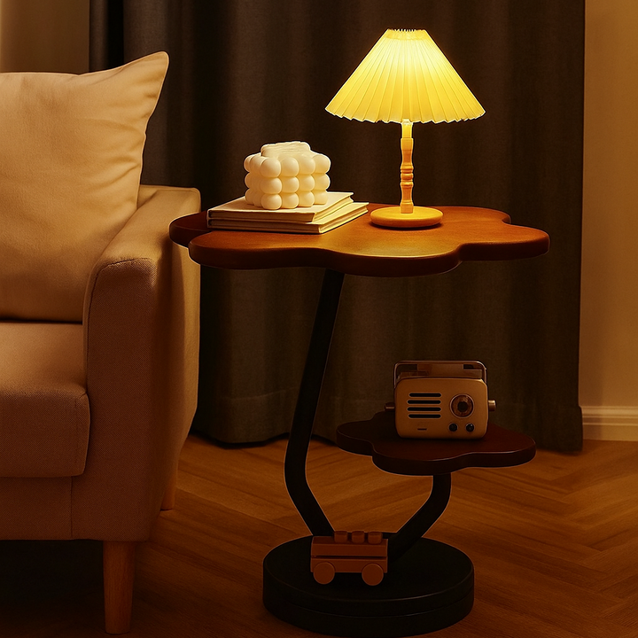 Contemporary Steel Side Table