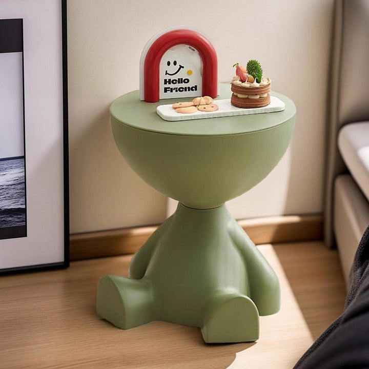 Contemporary Round Side Table