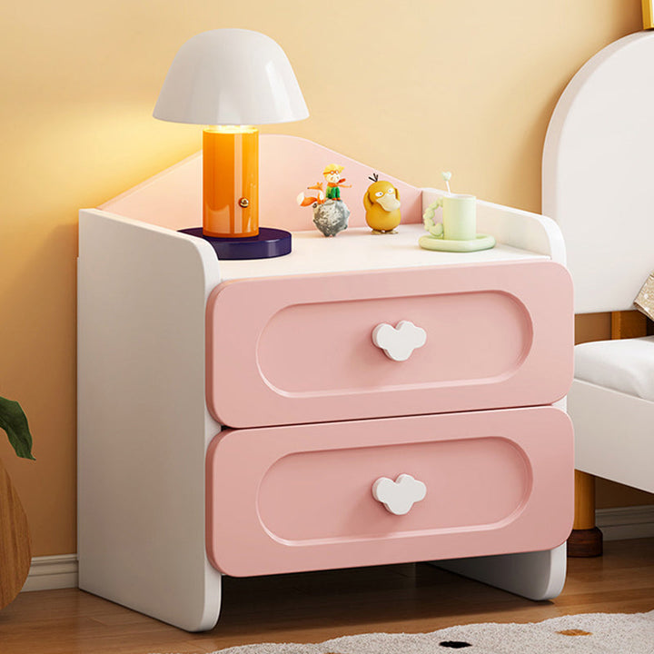 Contemporary Square Nightstand