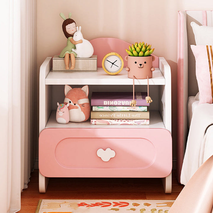 Contemporary Square Nightstand